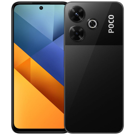 Smartphone Xiaomi Poco M6 6.79" 2460x1080 108+13MP Xiaomi HyperOs 128+6GB  5030mAh Color Negro