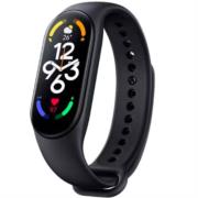 Band 7 xiaomi smart pantalla amoled 1.62" bluetooth seguimiento de actividad/impermeable color negro