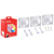 Kit 3 ventiladores thermaltake vento 120 argb pwm 120mm blanco