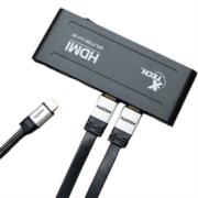 Multiplicador HDMI XTech XHA-410 de 4 Salidas Alimentación Propia Resolución 1920x1080p 1 Conector Hembra - Vista 11