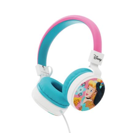 Aud&iacute;fonos al&aacute;mbricos xtech xth-d274ps diadema disney princesas plegable con cable micr&oacute;fono y bluetooth