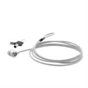 Cable de seguridad con llave 1.8m xtech xta-110 - material aleacion de zinc y acero