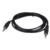 Cable Estéreo XTech de 35mm con Conector Macho a Macho 90cm XTC-315 Negro - Vista 3