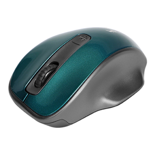 Mouse optico xtech xtm-320 - conexion usb - 4 botones - color verde metalico