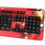Teclado XTech Full Size Iron Man XTK-M401IM - Teclas multimedia - Español - Conexion USB - Vista 6
