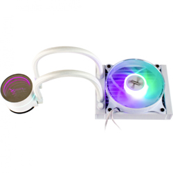 Enfriamiento Liquido Xzeal 120mm Redondo XZ-409 CPU 1Fanx120mm ARGB 3 pines+PWM 4 pines+Seguro INTEL/AMD Blanco - Vista 7
