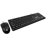 Kit Teclado y Mouse Stylos Tech Alámbrico 105 Teclas Conexión USB Color Negro - Vista 9