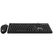 Kit Teclado y Mouse Stylos Tech Alámbrico 105 Teclas Conexión USB Color Negro - Vista 11