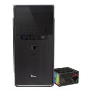 Gabinete Stylos Mini-Tower Micro-ATX/Mini-ITX USB 3.0 con Fuente de 500W sin Ventiladores Instalados Negro/Rojo - Vista 7