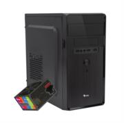Gabinete Stylos Mini-Tower Micro-ATX/Mini-ITX USB 3.0 con Fuente de 500W sin Ventiladores Instalados Negro/Rojo - Vista 2