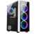 Gabinete Xzeal XZ110 Midi-Tower ATX/Micro-ATX/Mini-ITX USB 2.0/3.0 sin Fuente 3 Ventiladores Instalados Negro/Blanco - Vista 2