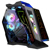 Gabinete Gamer Micro Tower Xzeal IR02 M-ATX Panel Izq -Der Vidrio Metal USB1.0/USD3.0 /3.5mm 4ARGB Fans 1HUB Negro RGB - Vista 2