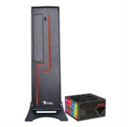 Gabinete Oficina Keelan Slim ITX Stylos 2xUSB 1.0 1xUSB 3.0 puerto 3.5mm línea roja con fuente de poder 550W - Vista 8