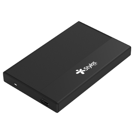 Enclosure gabinete stylos 2.5 para ssd/hdd negro