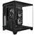 Gabinete Xzeal Panzer II Cubo M-ATX/ITX 2xUSB1.0 + 1x USB3.0 + 3.5 mm + 3 Fans ARGB Negro - Vista 6