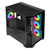 Gabinete Gamer Xzeal Mid Tower XZ150 ATX Panel Vidrio + Metal 2xUSB1.0 + 1xUSD3.0 + 1x3.5mm + 4 ARGB Ventiladores Negro - Vista 9