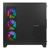 Gabinete Gamer Xzeal Mid Tower XZ150 ATX Panel Vidrio + Metal 2xUSB1.0 + 1xUSD3.0 + 1x3.5mm + 4 ARGB Ventiladores Negro - Vista 13