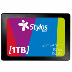 SSD Stylos 1TB 2.5" 460MB/s Escritura 510 MB/s Lectura SATA III 3