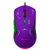 Mouse Gamer XZ-401 RGB 7 200 Dpi 6 botones Conexion USB 1.5m Morado-Verde - Vista 4