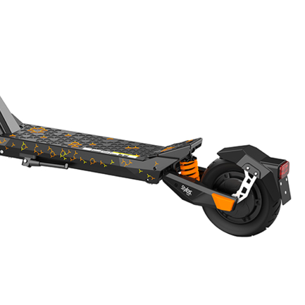 Scooter Eléctrico Stylos M3 Negro con Naranja 5