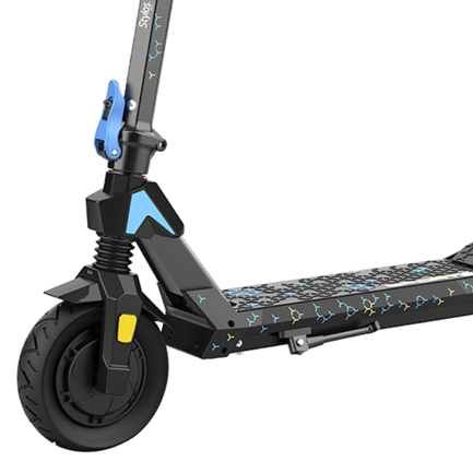 Scooter Eléctrico Stylos M3 Negro con Azul 4
