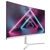 Monitor Xzeal 23.8" Gaming Curvo XST-570 1920x1080p FHD 100HZ VGA HDMI Vesa Blanco - Vista 6