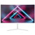 Monitor Xzeal 23.8" Gaming Curvo XST-570 1920x1080p FHD 100HZ VGA HDMI Vesa Blanco - Vista 2
