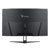 Monitor Xzeal 27" Panel Curvo VA FHD 180Hz 1ms 1xDP + 1xHDMI + Vesa 100x100mm Negro - Vista 6
