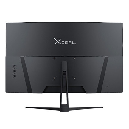 Monitor Xzeal 27" Panel Curvo VA FHD 180Hz 1ms 1xDP + 1xHDMI + Vesa 100x100mm Negro - Vista 3