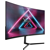 Monitor Xzela 23.8" Curvo FHD VA 100Hz 5ms VGA HDMI Vesa 100x100mm Negro - Vista 6