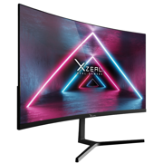 Monitor Xzela 23.8" Curvo FHD VA 100Hz 5ms VGA HDMI Vesa 100x100mm Negro - Vista 7