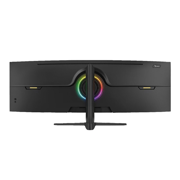 Monitor Xzeal 49 Xzeal XZ4090 Panel Curvo VA 5K 120Hz 4ms 2xDP + 2xHDMI Negro - Vista 9