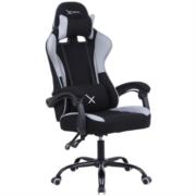Silla Gamer Xzeal XZ20 Tela Foam Reclinable 140° Base de Metal Piston Clase 3 115Kgs Brazos Fijos Negro-Gris - Vista 7