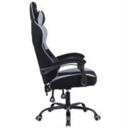 Silla Gamer Xzeal XZ20 Tela Foam Reclinable 140° Base de Metal Piston Clase 3 115Kgs Brazos Fijos Negro-Gris - Vista 10