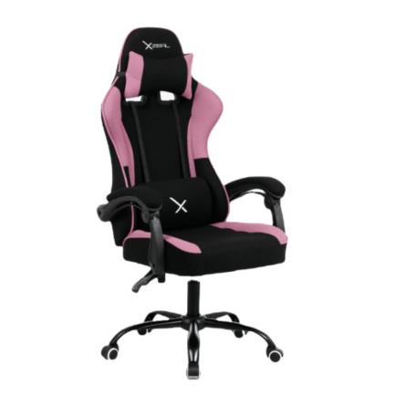 XZCACCAL028 - Silla Gamer Xzeal XZ20 Soporte Lumbar Ergónomico Color Negro-Rosa