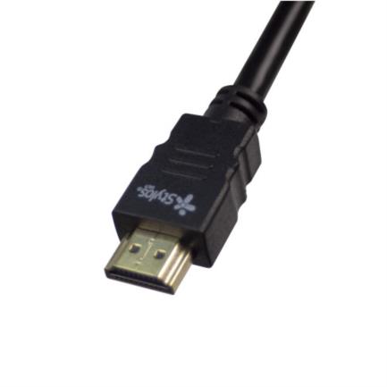 Cable Stylos HDMI Macho - HDMI Macho 10 Metros Negro