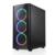 Gabinete Stylos Xzeal XZ110-1 Gaming ATX/Micro ATX/Mini ITX USB/RGB Color Negro - Vista 5