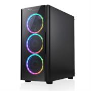 Gabinete Stylos Xzeal XZ110-1 Gaming ATX/Micro ATX/Mini ITX USB/RGB Color Negro - Vista 4