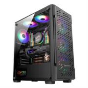 Gabinete Xzeal XZ135 Midi-Tower ATX/Micro-ATX/Mini-ITX USB 2.0/3.0 sin Fuente 3 Ventiladores Instalados Negro - Vista 6