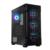 Gabinete Xzeal XZ135 Midi-Tower ATX/Micro-ATX/Mini-ITX USB 2.0/3.0 sin Fuente 3 Ventiladores Instalados Negro - Vista 4