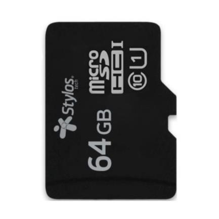 Memoria micro sd stylos 64 gb s/a uhs1