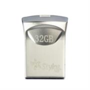 Memoria USB Stylos ST125 32GB Conexion Tipo A 2.0 Mini Metalica Plata 2