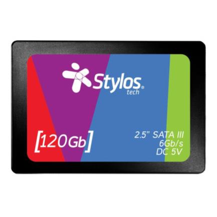 Ssd stylos 120gb 2.5" 460mb/s escritura 510 mb/s lectura sata iii
