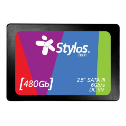 Ssd stylos 480gb 2.5" 460mb/s escritura 510 mb/s lectura sata iii