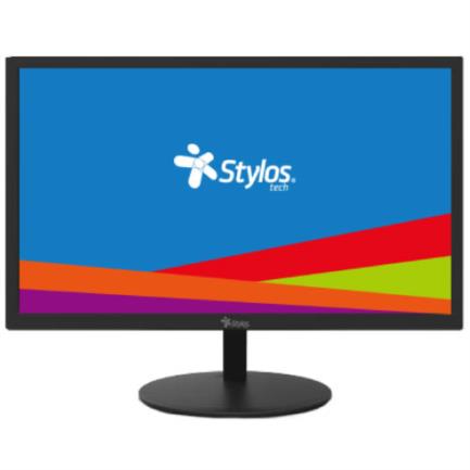 Monitor stylos led 18.5" 1366x768 hd 60hz hdmi negro