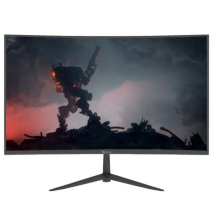 Monitor gamer xzeal 23.8" curvo 1ms 165hz fhd resolución 1920x1080 panel va hdmi/vga