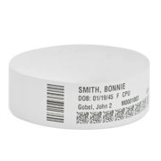 Brazalete Zebra Sintetico de 1x6 DT Z-Band Ultra Soft Adhesiva Permanente Cartucho con 300 Brazaleres/ 6pzs x Caja - Vista 6