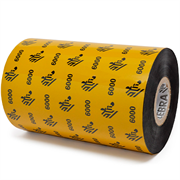 Cinta de Cera Zebra 110mm x 450m 6000 Núcleo de 25 mm Caja con 24pzs - Vista 2