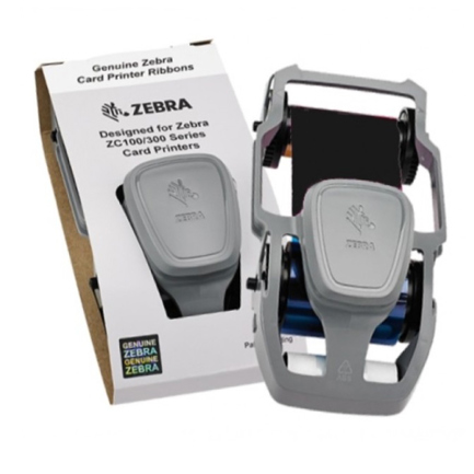 Cinta zebra color ymcko rinde 200 imagenes para zc100 / zc300