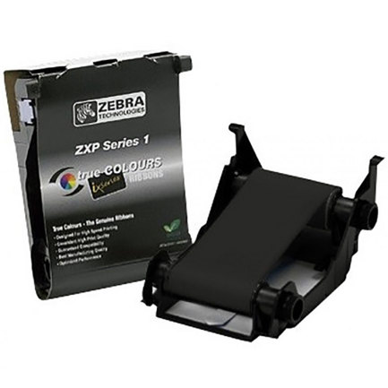 Cinta Monocromática Zebra Load-N-Go para ZXP Serie 1 Negra rinde 1000 imagenes